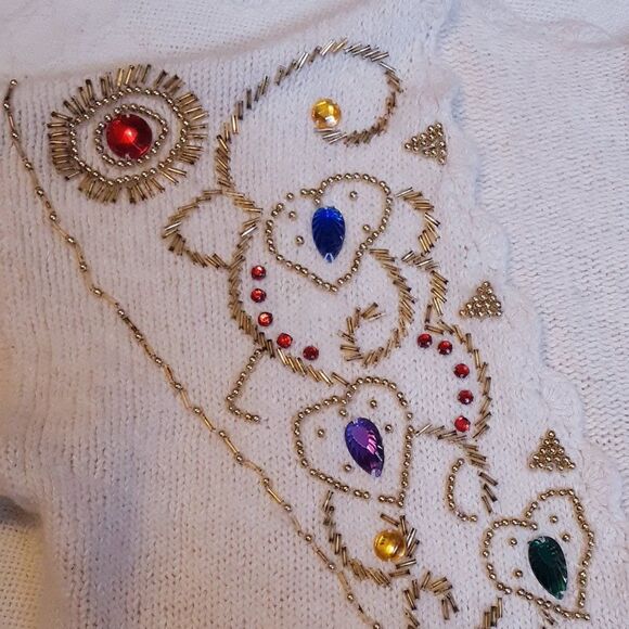 Vintage Marnie West Women's size S Knit Cardigan Top - Picture 6 of 11